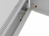 Lanberg Szafa instalacyjna rack wisząca 19 cali 4U 600x450 szara drzwi metalowe (flat pack)